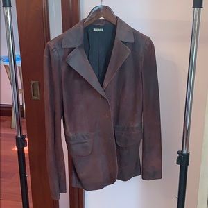 Miu Miu (Prada) leather blazer